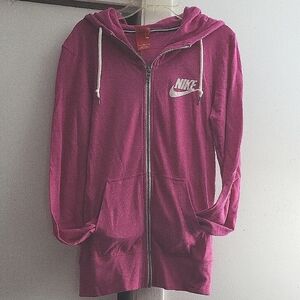 Nike Fuchsia Full-Zip Hoodie